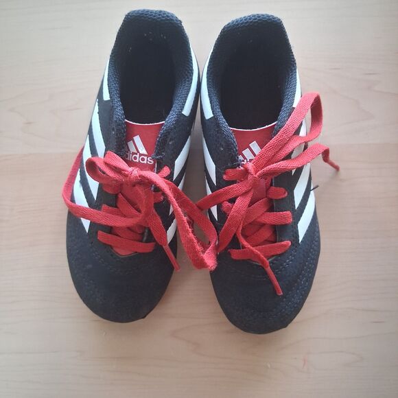 adidas Other - Addidas kids cleats sz 10k boys. Red and black with tie laces great for soccer